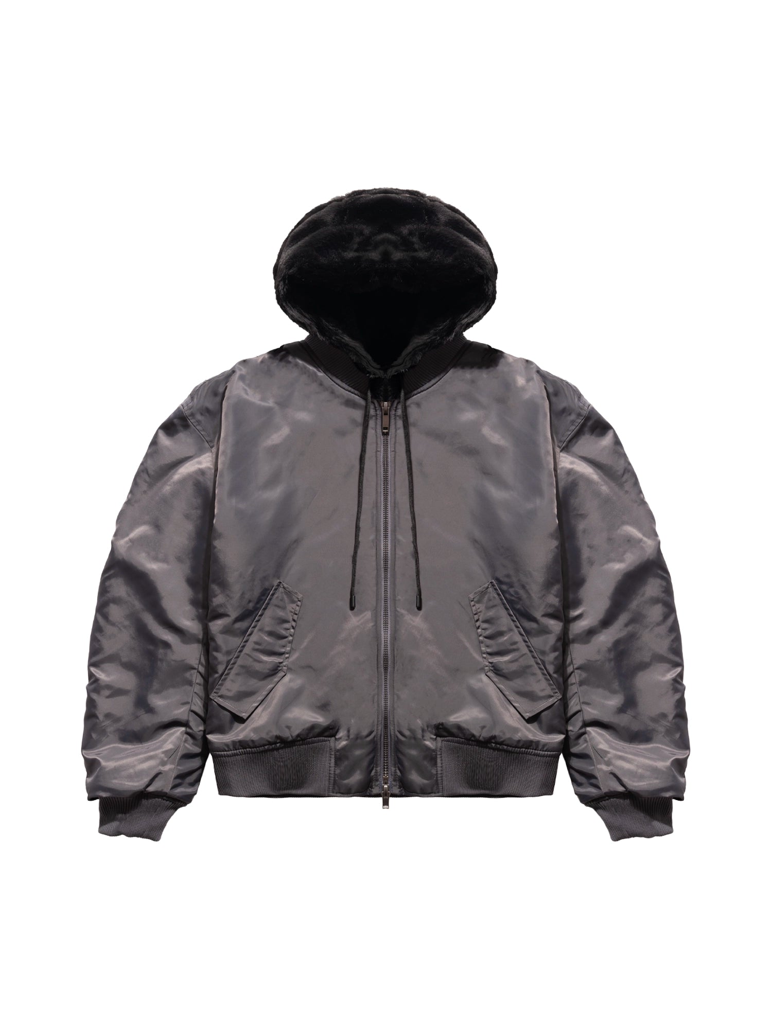 CLOUDY BOMBER GREY